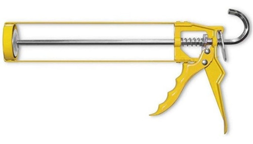 Imagen 1 de 10 de Pistola Aplicadora Silicona Metal Cartucho Esqueleto Barovo