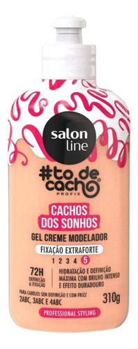 Gel Creme Salon Line #todecacho Fixação Extraforte 310g