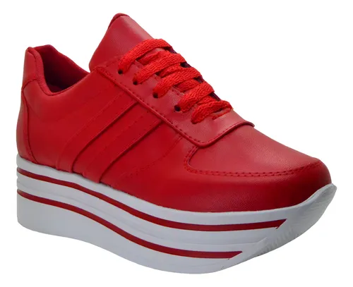 Tenis de plataforma para dama hotsell