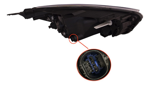 Faro Delantero Certificado Capa Para Kia Rio 5 2018-2023