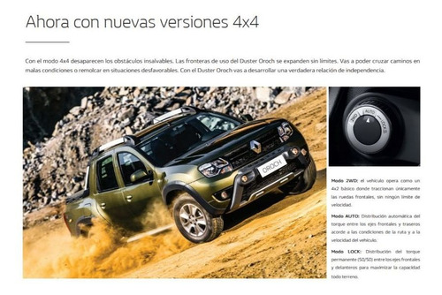 Renault Duster Oroch Dynamique 2.0 4x4 2020