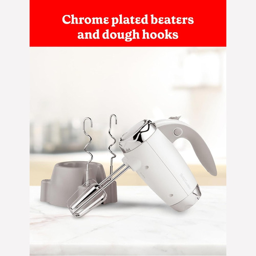 Betty Crocker Bc-4208w Batidora De Mano De 7 Velocidades Blanco 120v/60hz