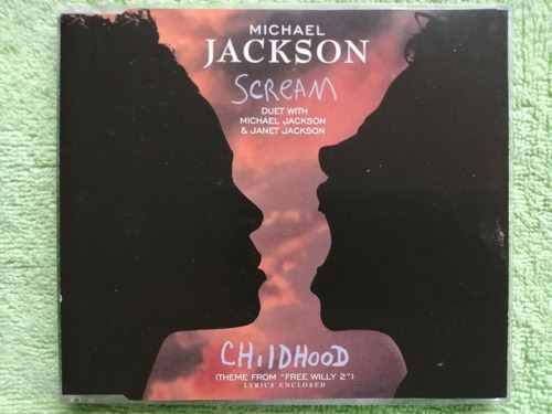 Eam Cd Maxi Single Michael & Janet Jackson Scream 1995 Remix