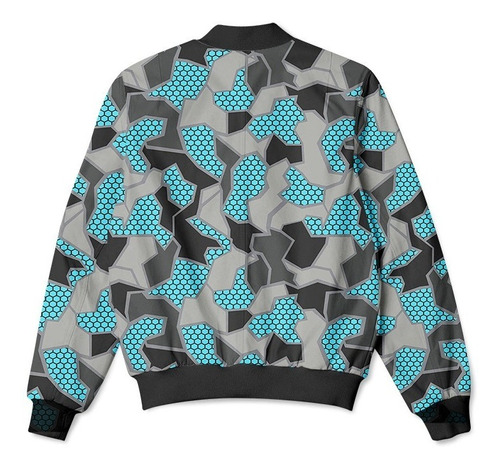 Imagen 2 de 2 de Campera Bomber Camuflado Mod 11
