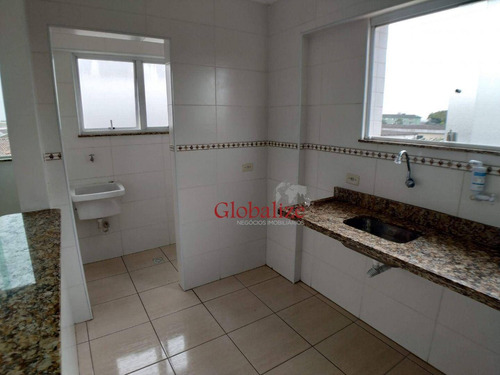 Imagem 5 de 22 de Apartamento Com 1 Dormitório À Venda, 52 M² Por R$ 175.000,00 - Parque São Vicente - São Vicente/sp - Ap1044