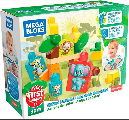 Mega Bloks Amigos Del Safari