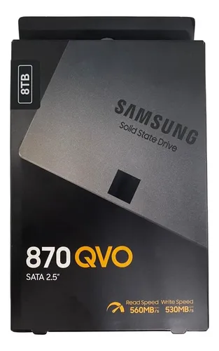 Ssd Samsung 8tb 2,5 Sataiii 870 Qvo Mz-77q8t0b/am @ Ssd Samsung 8tb 2,5 Sataiii 870 Qvo Mz-77q8t0b/am @