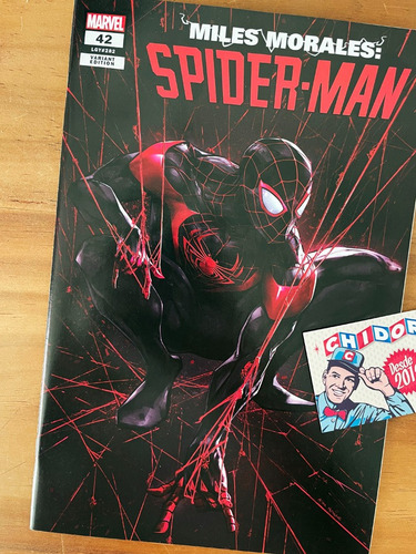 Comic - Miles Morales Spider-man #42 Ivan Tao Torment Homage