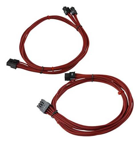 Pack Cable De Alimentacin Evga Red Gs 850/1050/1000w