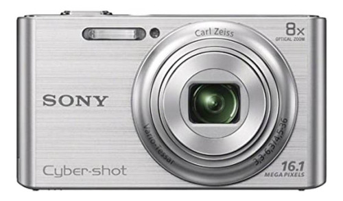  Sony Cyber-shot W730 DSC-W730 compacta color  plateado 