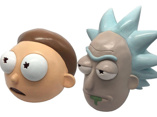 Máscara De Látex Del Profesor Rick And Morty, Halloween Cos