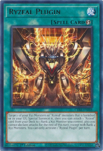 Ryzeal Plugin / Mysterytcg Crbr-en008 Inglés