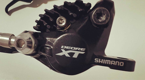 Freios Shimano Deore Xt Br-m8000 Pastilhas Ice Tech Novas