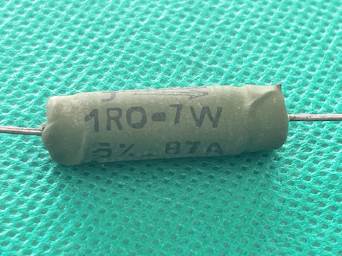 10x Resistor 1r 7w 10% Fio