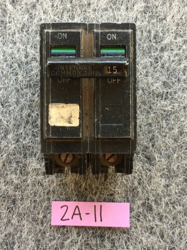 General Electric Thqb215 Circuit Breaker 15 Amp 2-pole 1 Yyk