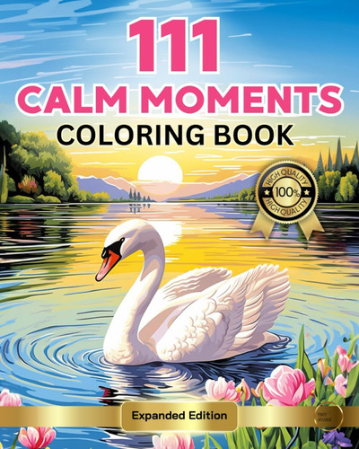 Libro: 111 Calm Moments: A Coloring Book For Relaxation And 