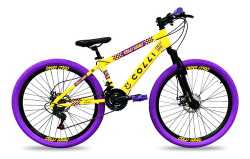 Bicicleta Colli Grau - Suspensão - Aro 26 - Disco - 21v
