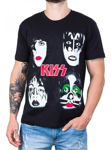 Camiseta Kiss Dynasty 100% Algodão - Unissex