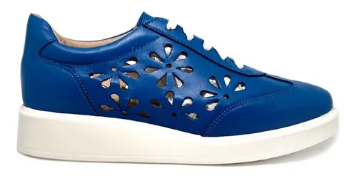 Zapatilla De Cuero Mujer Gravagna