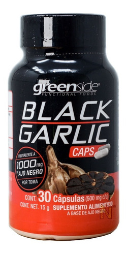 Black Garlic (ajo Negro) (30 Caps) Greenside