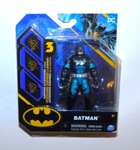 Dc Batman Figura De Acción De Batman Chase De 4 Pulgadas