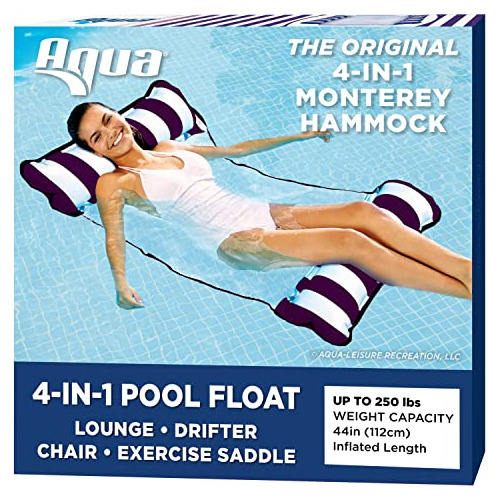 Cama Hamaca Silla Multiuso Flotante Para Piscina Resistente