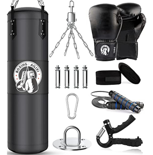 Vkahaak 4ft Punching Bag For Adults/kids, Unfilled