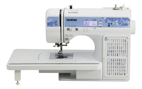 Máquina De Costura Brother Cs7205 Computadorizada 150 Pontos