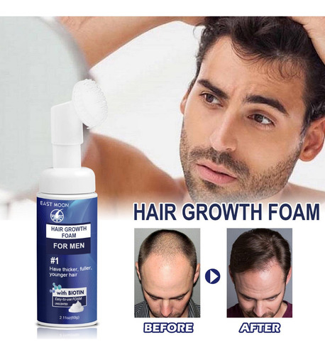 Espuma Densificadora De Cabello Para Hombre East Moon Deep R