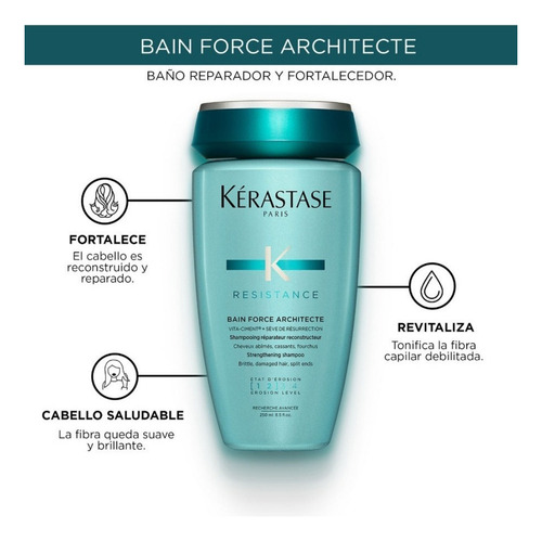 Kit Tratamiento Para Cabello Dañado Kerastase Resistance