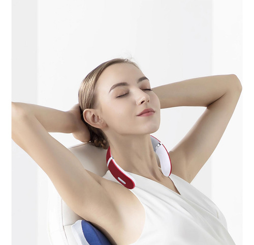Masajeador Eléctrico Para Cuello Masajeador De Cuello Calent