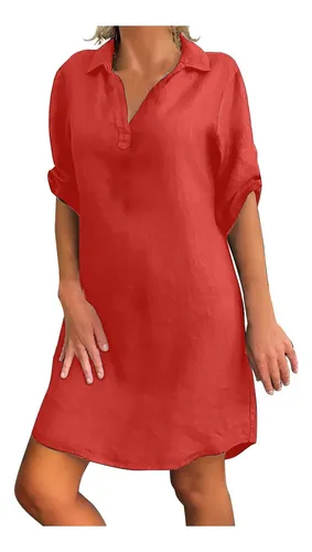 Ropa Casual De Algodón Y Lino De Talla Grande Para Mujer, Cu