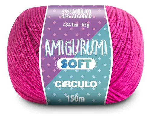 01 Novelo Fio Amigurumi Soft - Artesanato Em Crochê Cor 3182