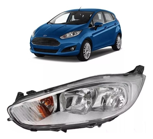 Óptica Delantera Derecha Ford Fiesta Kinetic Nueva Original 