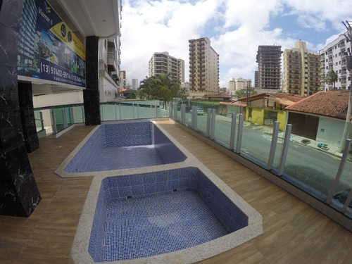 Imagem 12 de 13 de Apartamento Novo Pronto Para Morar Com Parcelamento Direto 2 Dormitórios À Venda, 73 M² Por R$ 381.000 - Vila Caiçara - Praia Grande/sp - Ap2556