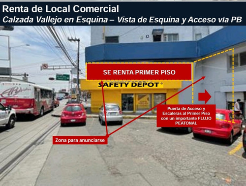 Local Comercial En Renta En Lindavista Vallejo I Sección