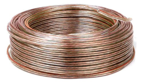 Fio Paralelo 2x2,5 100% Cobre Cabo Alto Falante 5 Metros