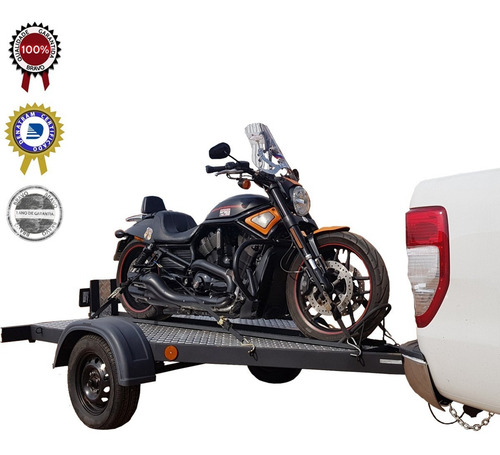 Carreta Basculante Para Transp De Moto