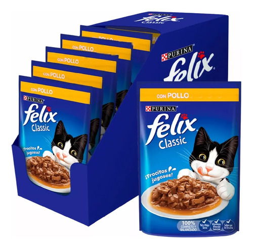 Sachet Felix Pollo 15 Un Purina - Ar