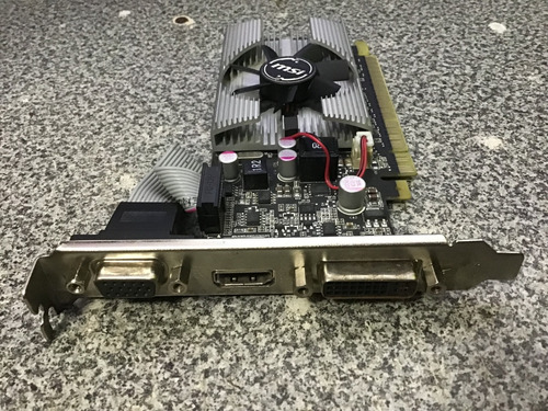 Tarjeta De Video Msi Nvidia 200 Series 210 N210-md1g/d3 1gb (Usado)