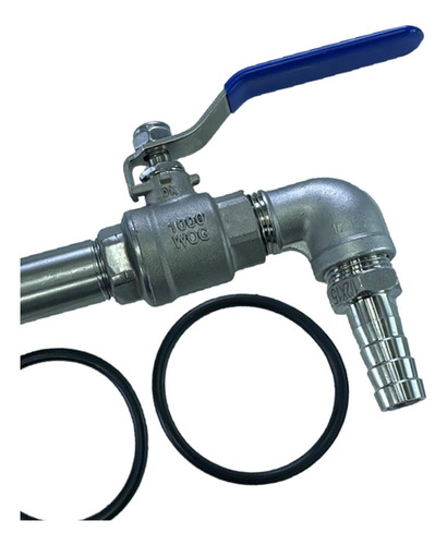 Adaptador De Grifo De Tanque De Válvula De Bola De 15 Mm