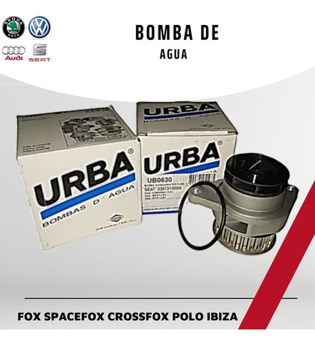 Bomba De Agua Para Volkswagen Fox Polo Ibiza Spacefox