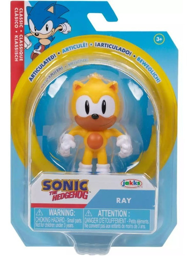 Ray Figura Articulada 7cm Pelicula Sonic 2 The Hedgehog Ed