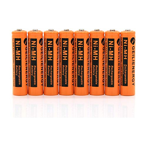 Paquete De 8 Baterías Aaa Recargables De 1.2v Y 750mah...