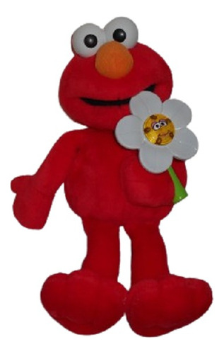 Elmo Fisher Price Con Flor Canta En Ingles 40 Cms