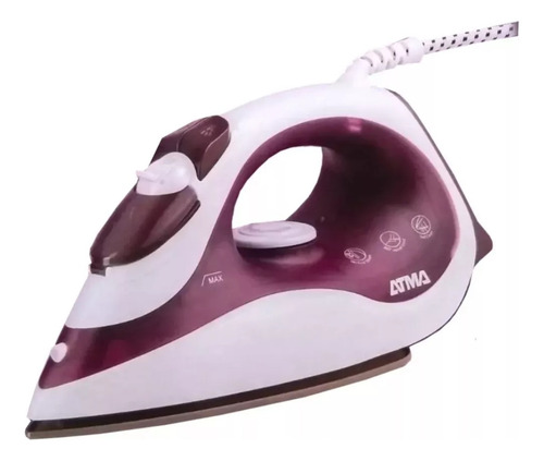 Plancha A Vapor Atma | Pav1217pi | Violeta 1800w Termostato