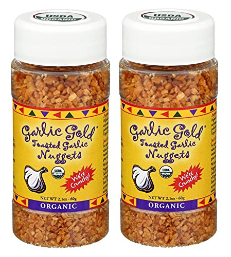 Garlic Gold Nuggets Crujiente Ajo Asado Condimento Nuggets T