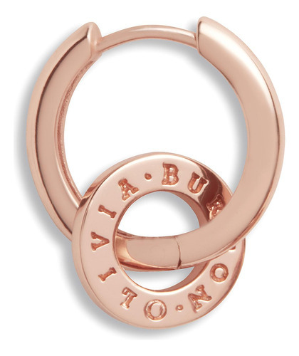 Aretes Olivia Burton Classics Chapa Oro Rosa 18k Objcoe121