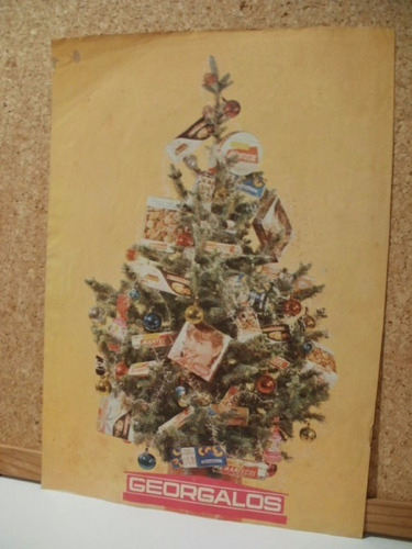 Recorte Clipping Publicidad Georgalos Navidad 1970 Caballito