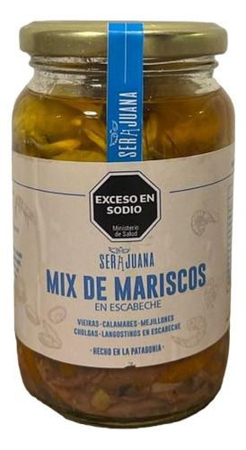 Mix De Mariscos Al Escabeche 360g Producto Patagónico